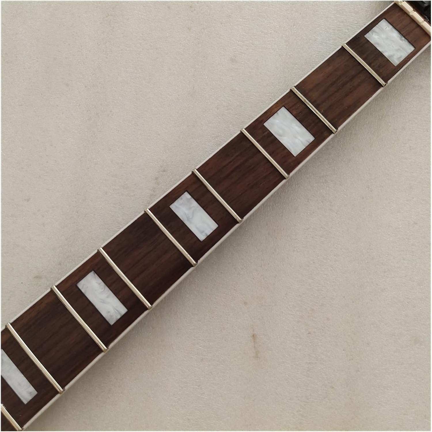 TSTS 4 String Maple 24 Frets Bass Guitar Neck Replacement Rosewood Fingerboard 34 Inch Guitar ​Neck Replacement