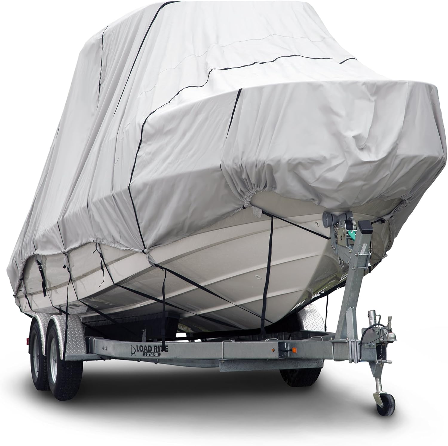 Budge Hard Top T-Top Boat Cover, Fits Boats 22-24ft with Beam up to 106