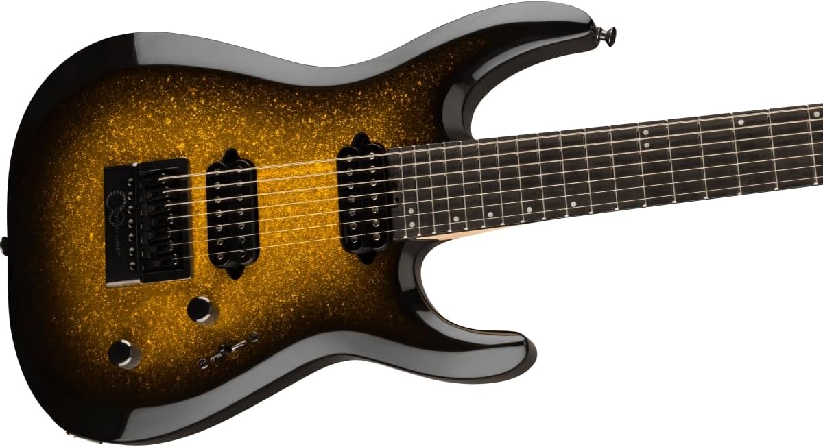Jackson Pro Plus Series DK Modern EverTune 7 Electric Guitar - Gold Sparkle