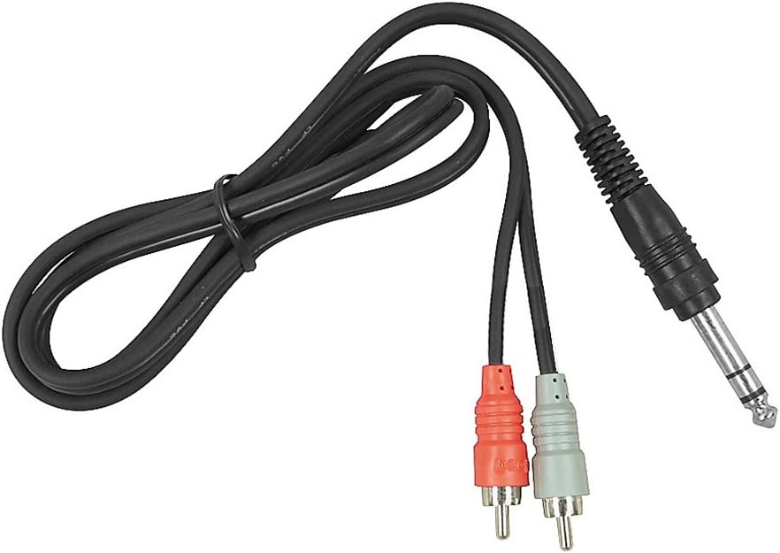 Mackie Big Knob Studio Monitor Controller Interface + Accessory Bundle with 5X Cables and Fibertique Cloth