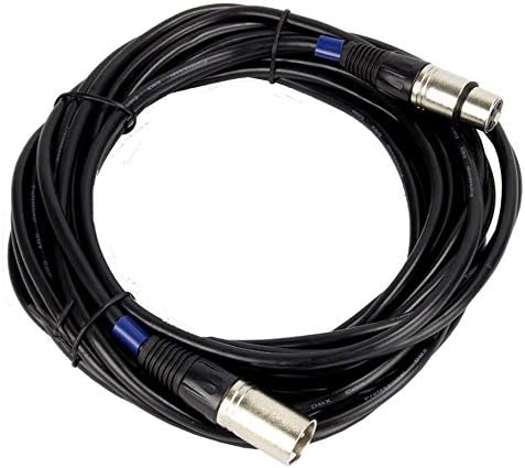 NEW! CHAUVET (4) 25' & (4) 10' Male to Female 3 Pin DMX Lighting Effect Cables