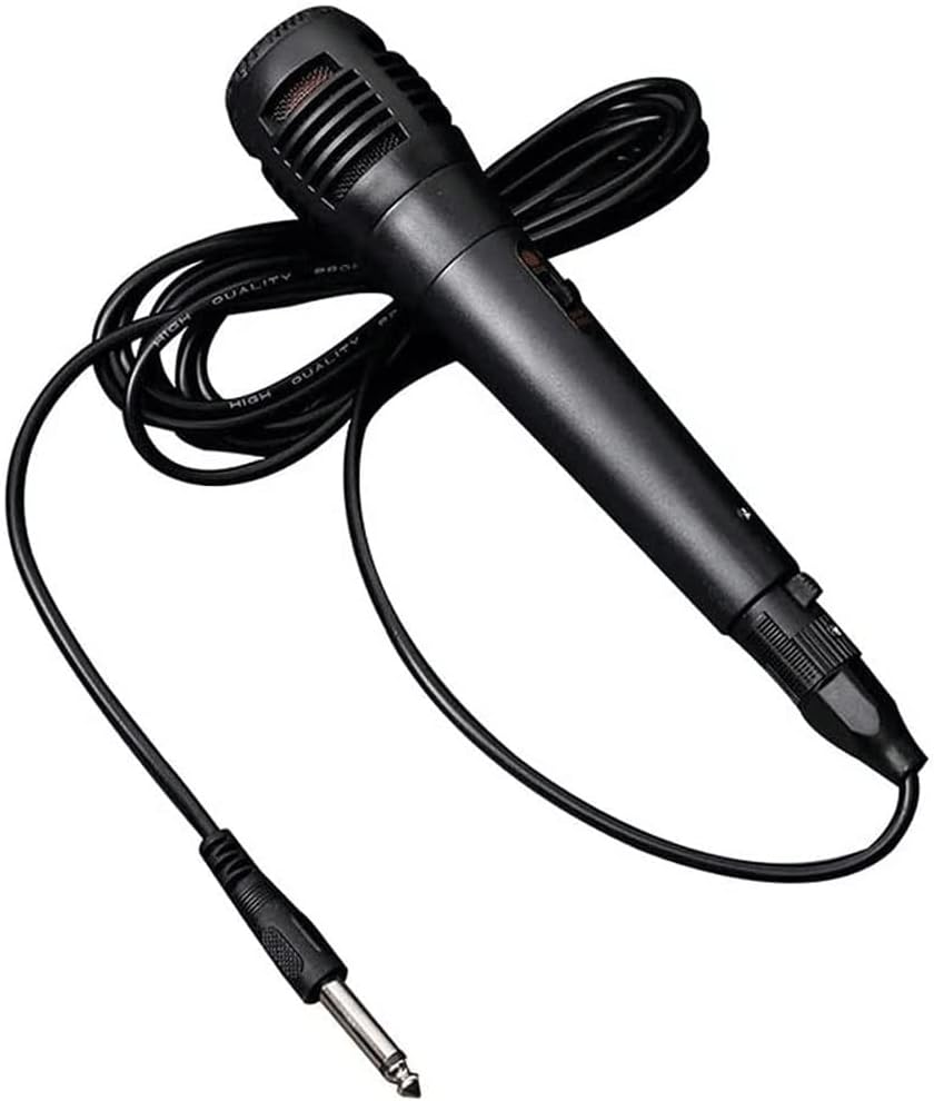 Microphone, Karaoke Microphone with Cable, Handheld Mic, Compatible for Singing/Speech/Wedding