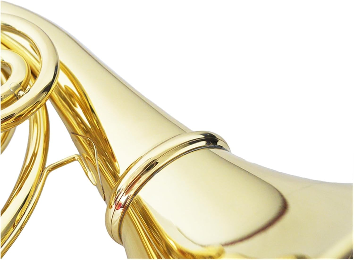 B flat 4 key single row French horn suitable for beginners