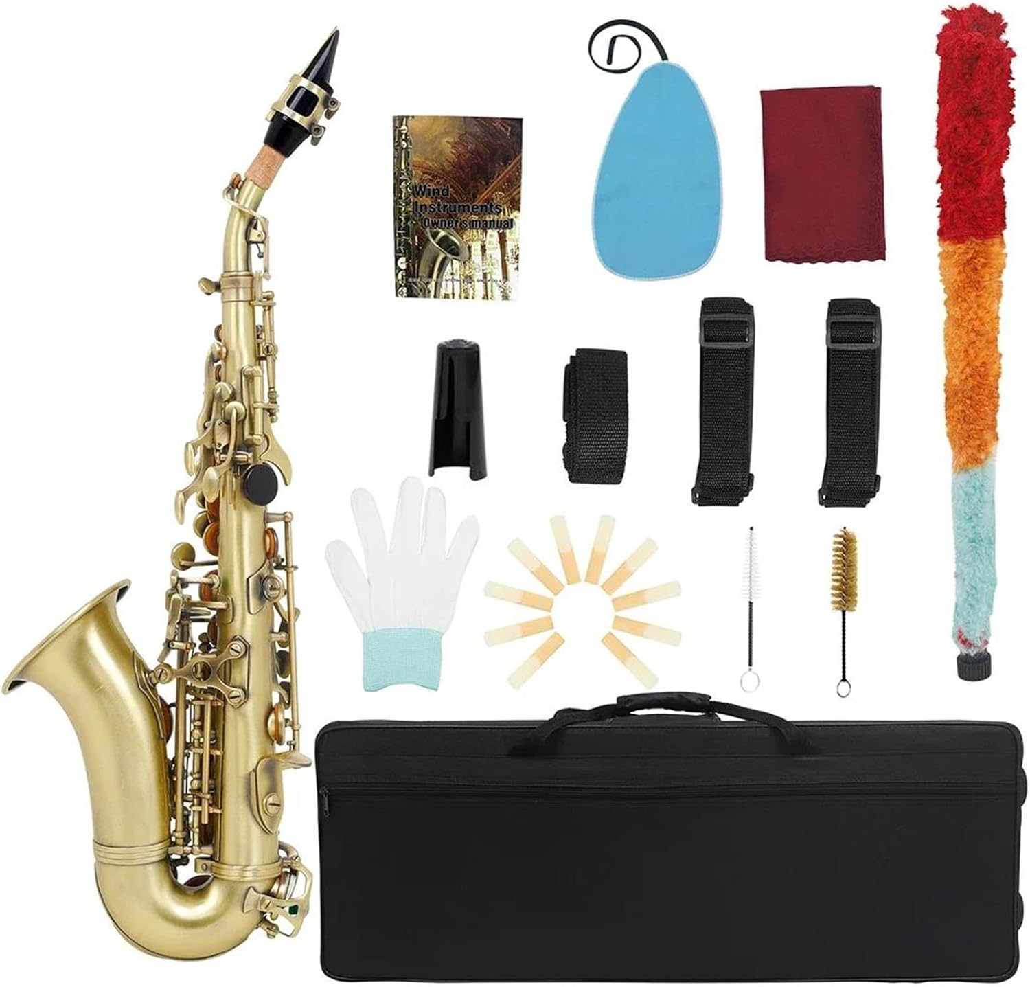 Professional Saxophone B Flat Soprano Saxophone A Professional Woodwind Instrument