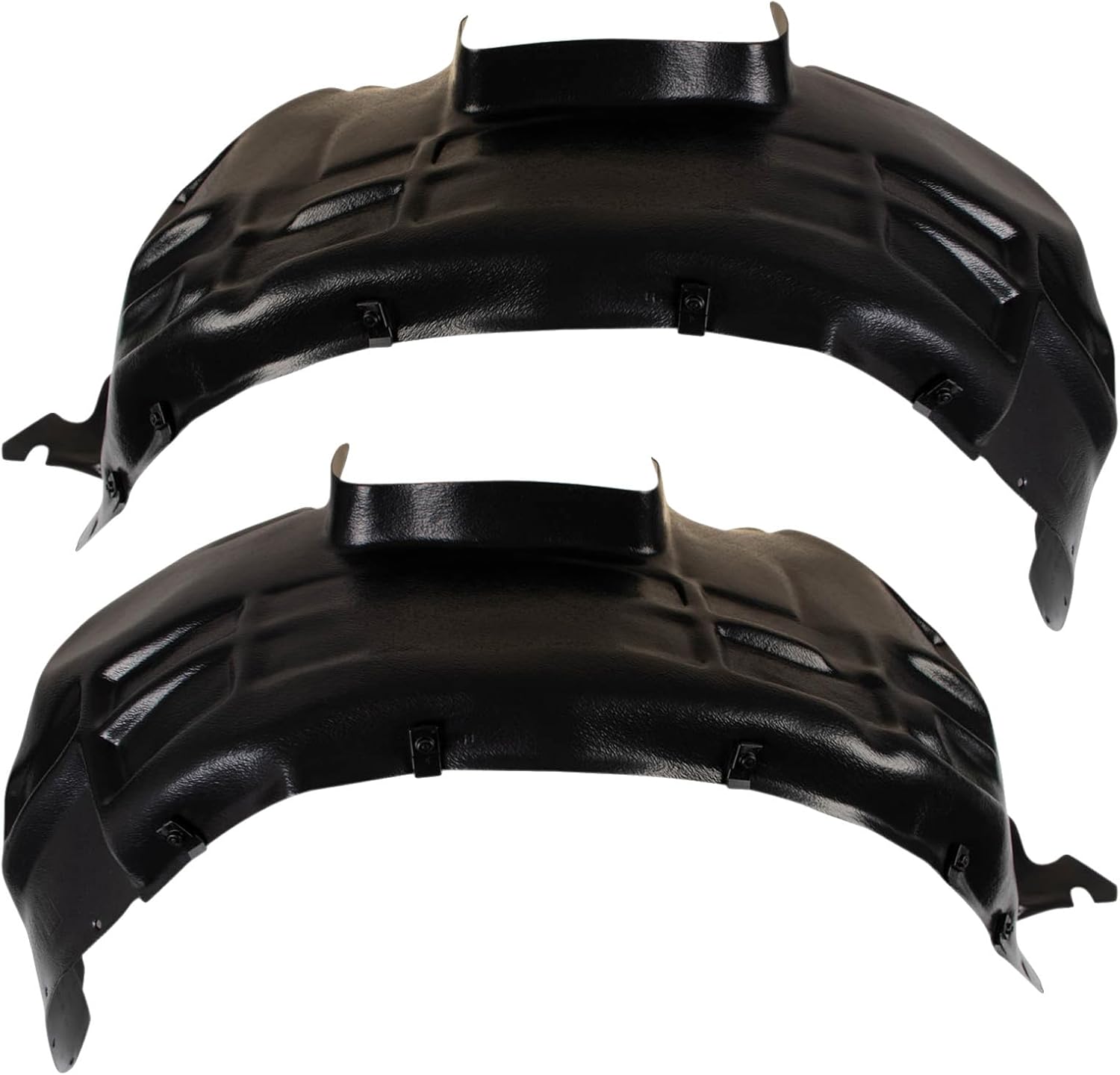 TRQ Front Inner Fender Liner Set Compatible with 2011-2018 Volvo S60 2016-2017 S60 Cross Country 2015-2018 V60 Cross Country VO1248117 VO1249117