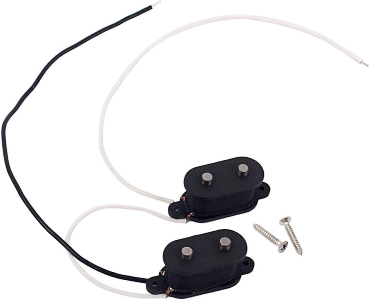 Toyvian 3sets Electric Bass Pickup Squire Bass Compatible Guitar Pickup Tone High Output Warm Sound