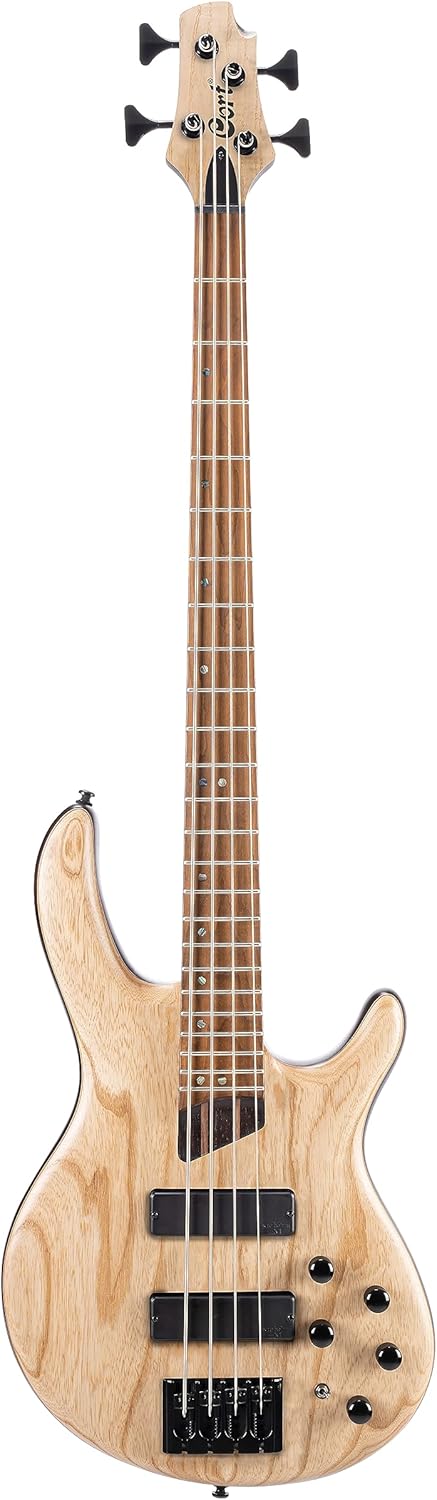 Cort 4 String Bass Guitar, Right, Open Pore Natural, Full (B4ELEMENTOPN)