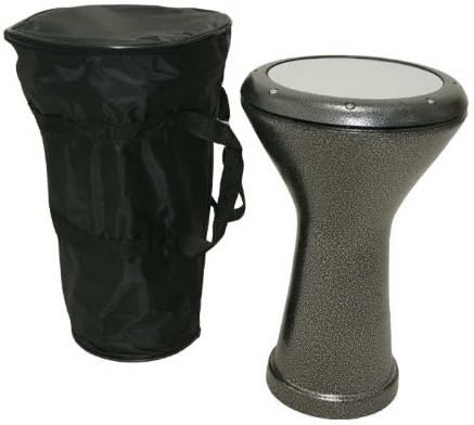 Aluminum Doumbek, Mylar, Silver