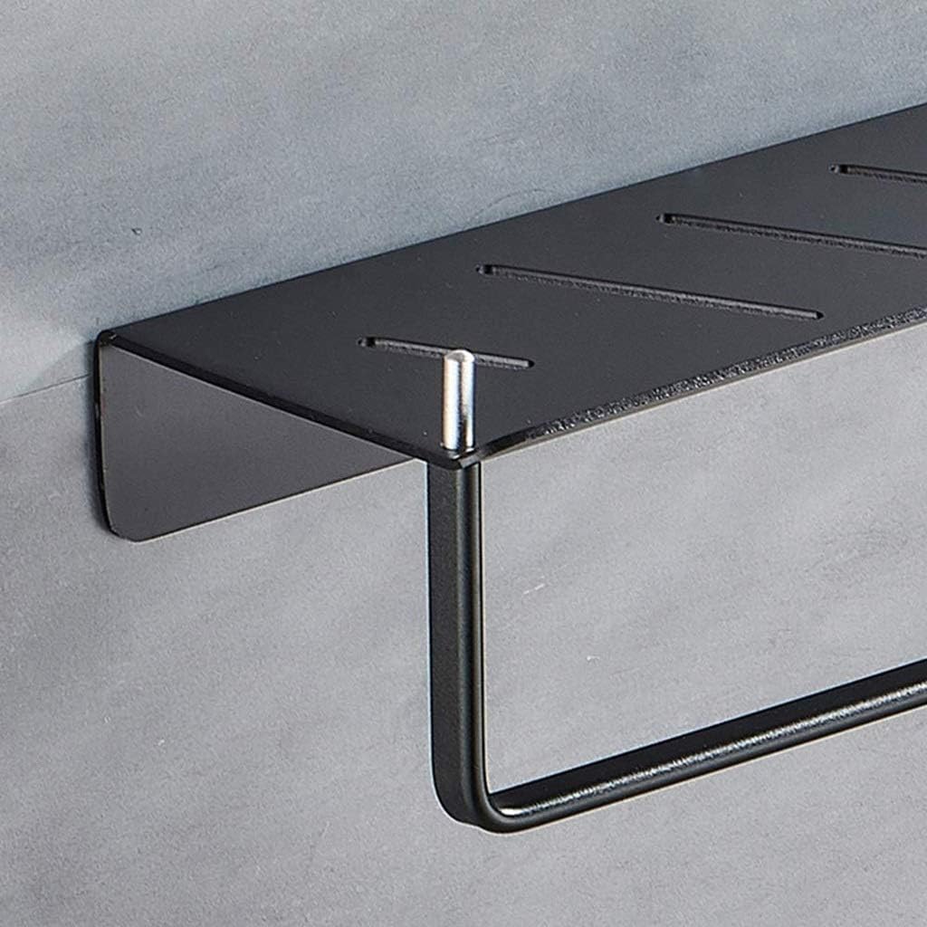 Shower Shelf,Bathroom Corner Shelf，Shower Rack Basketerddcbb Bathroom Storage,Bathroom Shelf Shower Shelf with Towel Bar for Shampoo Holder Kitchen Rack Storage Organizer Wall Mount Storage Basket (Si