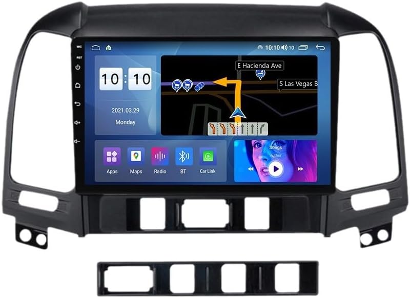 Generic Car Stereo Radio for Hyundai Santa Fe 2006-2012 2G RAM+32G ROM…