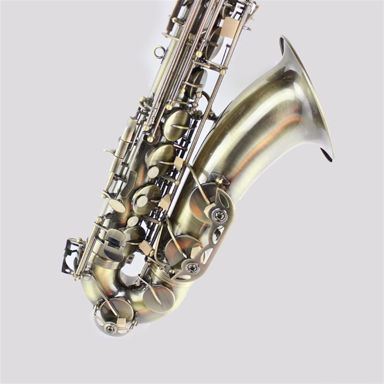 Tenor Saxophone Bb Brass Surface Woodwind Instrument Sax Saxophone Musical Instruments with Case