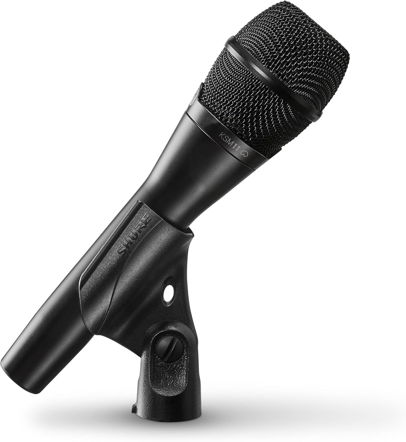 Shure KSM11 Vocal Condenser Microphone - Cardioid Studio & Stage Mic for Live Performance, Recording, 3/4