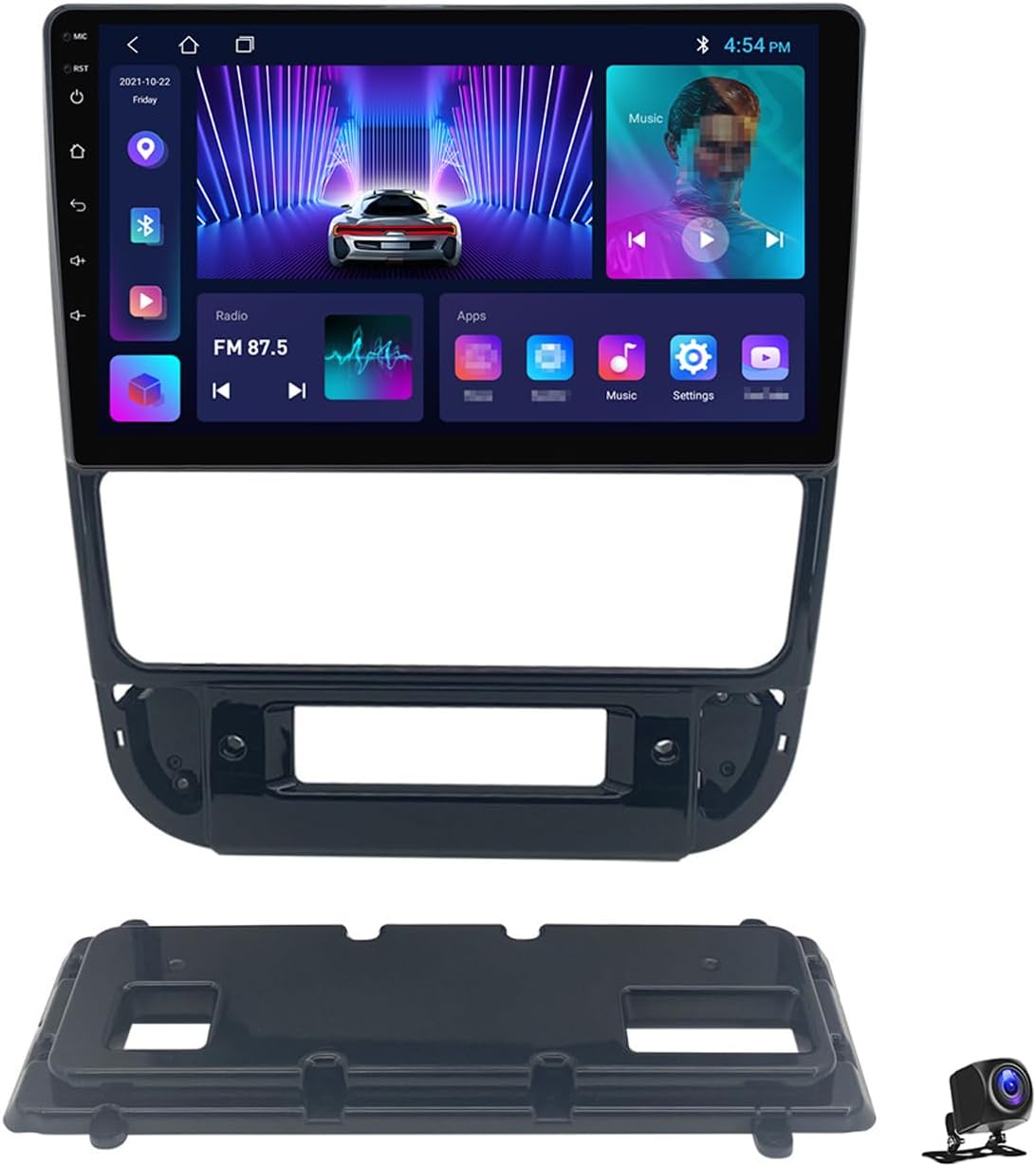 9 Inch Android 13 Car Stereo for Peugeot 406 1999~2004 Touch Screen Car Radio Bluetooth Wireless Carplay Android Auto Multimedia Navigation with RDS DSP FM Radio