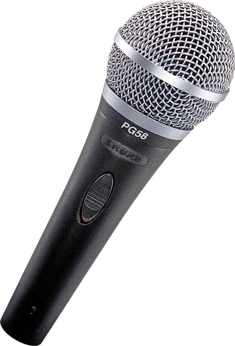 Shure PG58-LC Vocal Dynamic Microphone, Cardioid