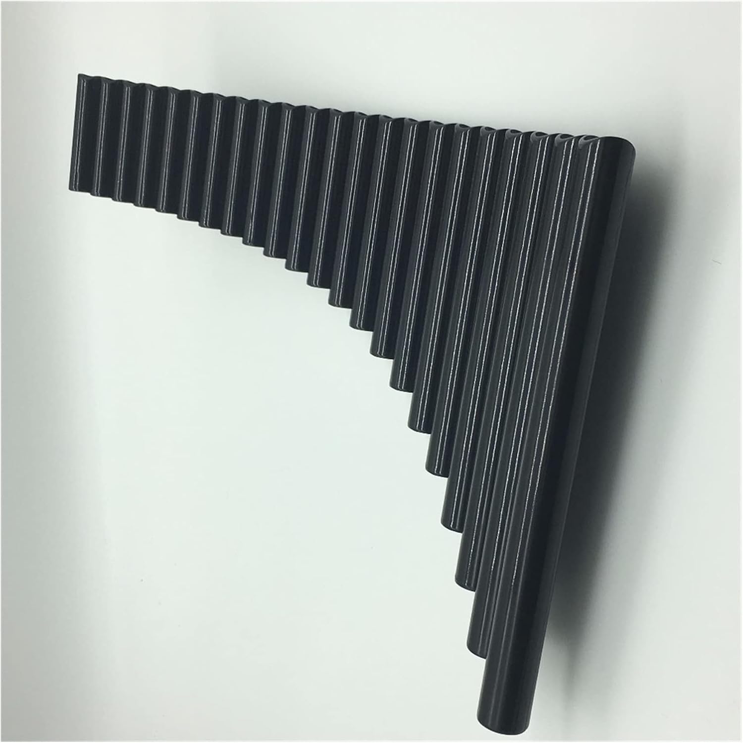 PanPipes Woodwind Instrument 22 Pipes ABS Panpipe G Key Right/Left Hand Black Color Musical Instruments Tunable