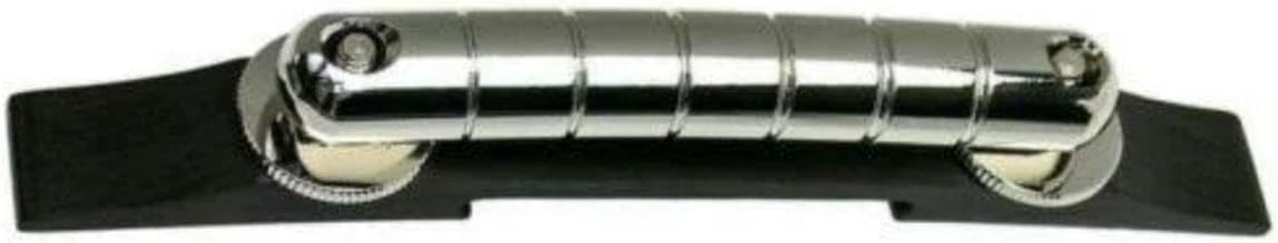 Fender Gretsch Rocking Bar Electric Guitar Bridge - Chrome/Ebony