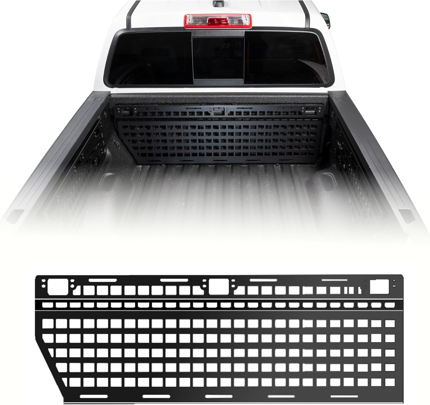 Putco Truck Bed Front Bulk Head MOLLE Panel - Fits Chevy Colorado/GMC Canyon 2015-2022 5'2'' Bed / 6'2'' Bed