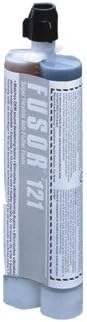 Fusor 121 121 2-Part Super Fast Flexible Foam, 10.1 oz Cartridge, Black, 1 hr Curing