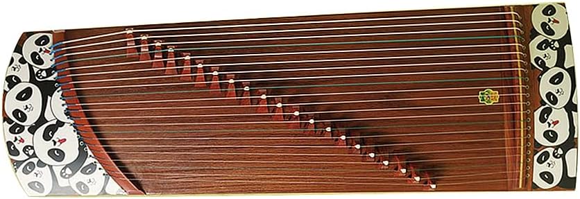 100Cm Long Mahogany Short Guzheng, Panda Pattern, for Beginners/Professionals,C