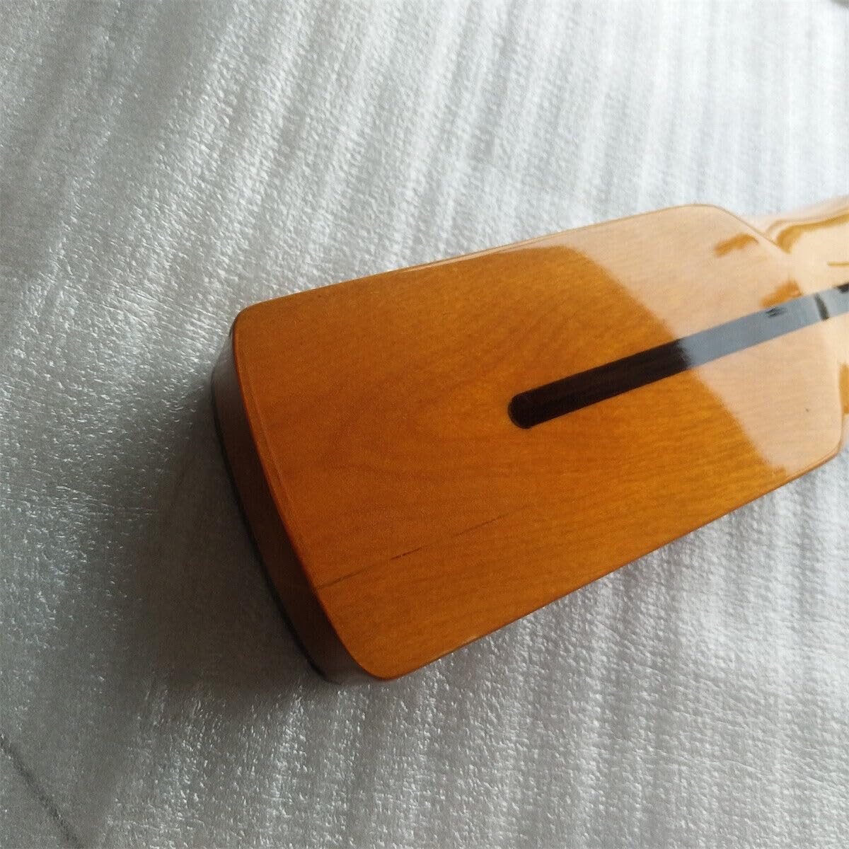 34 Inch P Bass Guitar Neck Maple 4 String 20 Fret Maple Fingerboard Yellow