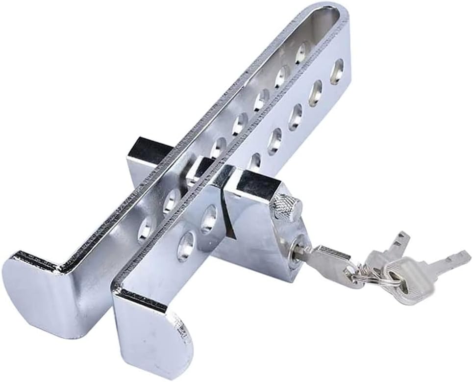 Heavy-Duty Security Anti Theft Lock, Heavy Duty Brake Clutch Immobiliser Automobile Security Locking Device, Fit for Cars, Trucks