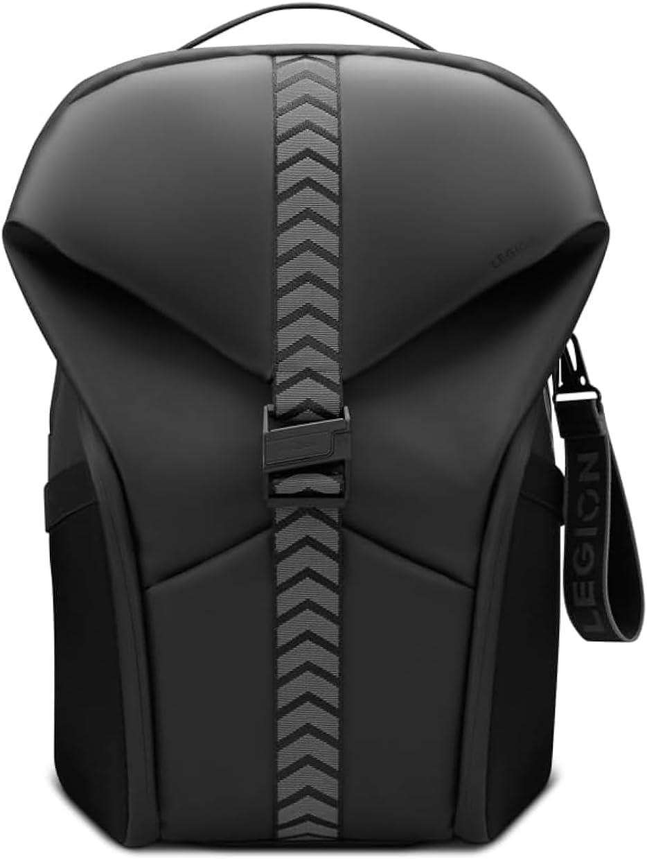 Lenovo Legion Gaming Laptop Backpack GB700 – Extra Large, Fits Up to 16-Inch Computer – Anti-Theft Lock, Damage Protection, Water-Resistant Travel Bag with Organized Compartments – Black