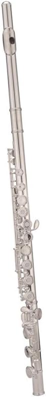 Flute Flute Wind Instrument 17-Hole C-Tuned Tube Body Silver-Plated E-Key Split Opening Flutes Musical Instruments