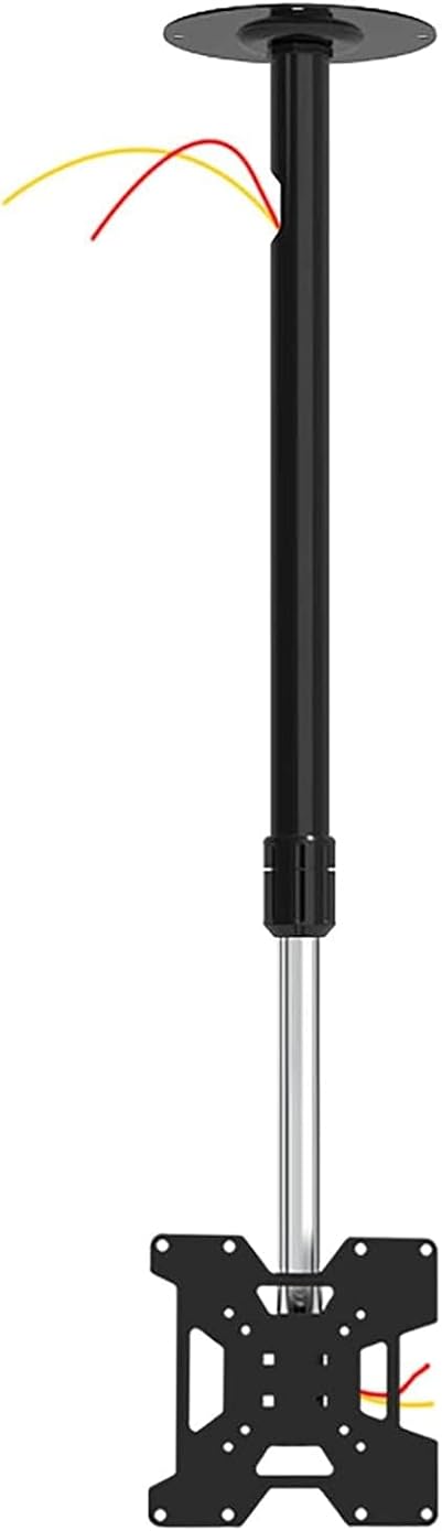 Universal Tv Stand Multifunction Tv Wall Mount Adjustable Wall Ceiling Tv Mount, Swivel and Tilt Ceiling Tv Bracket, for 14-32 Inch Flat Tvs Up to 40Kg, Multipl,