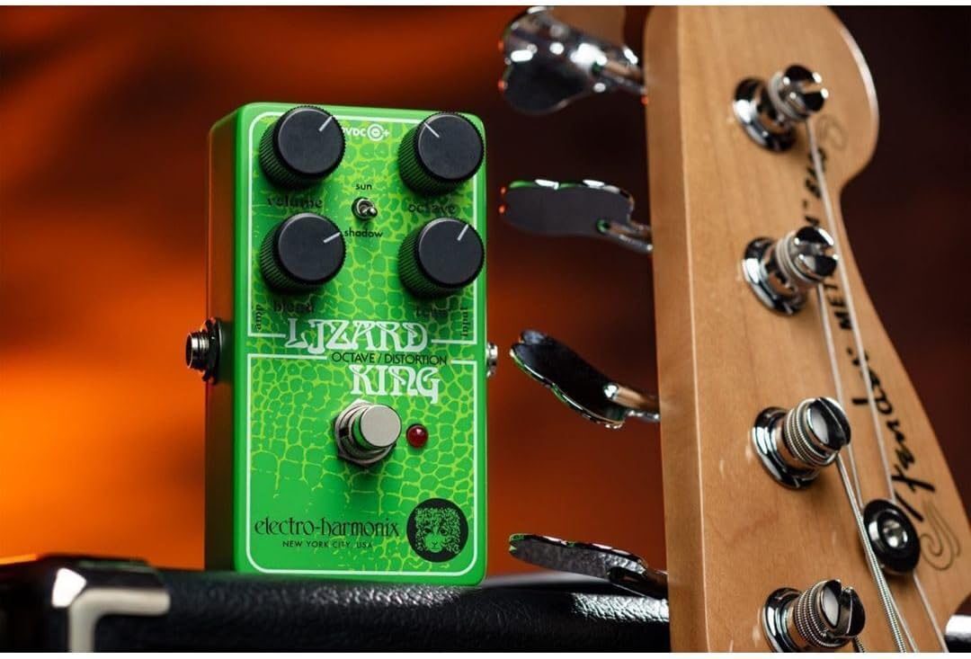 Electro-Harmonix Lizard King Bass Octave Fuzz Pedal