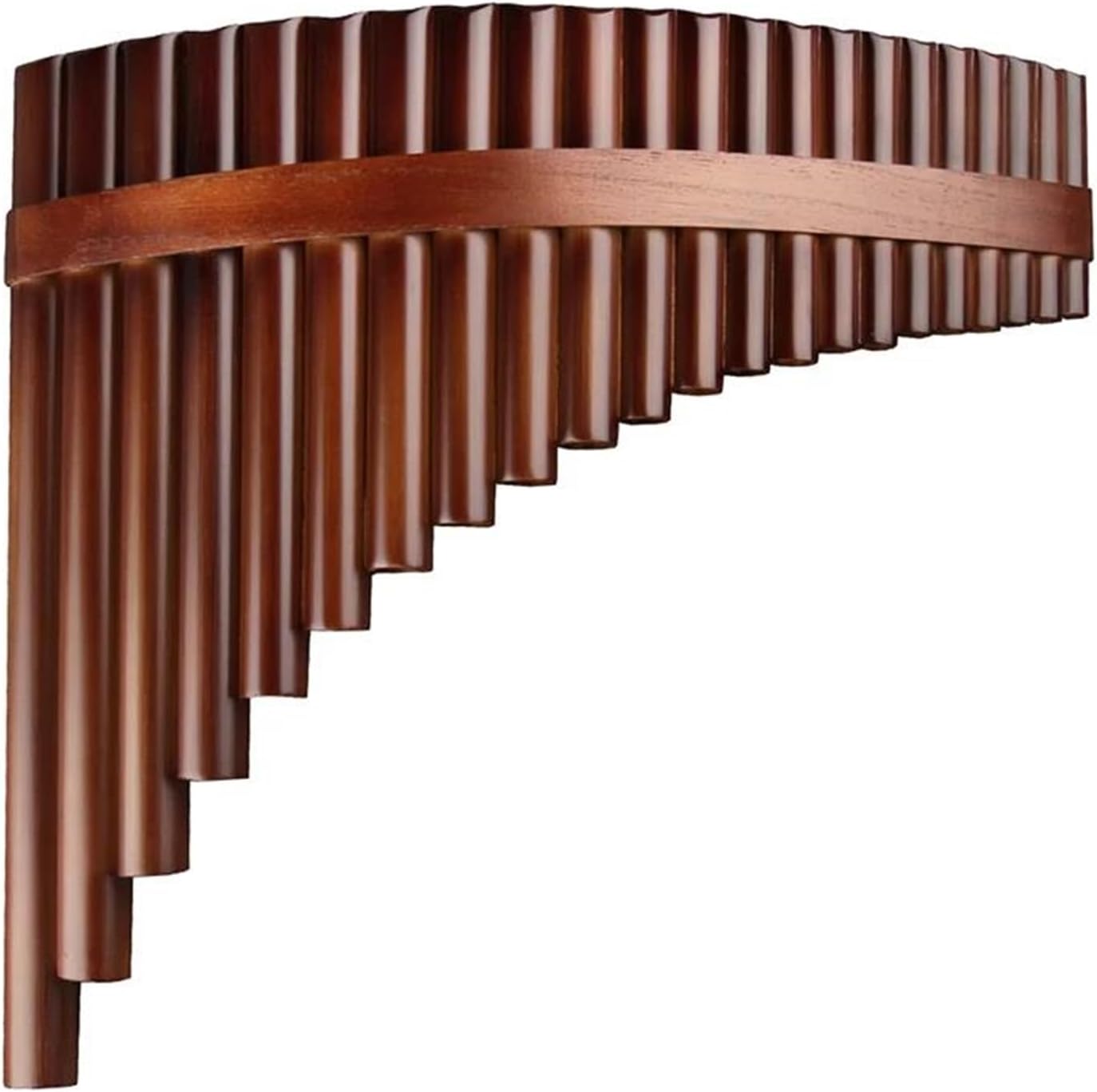 Woodwind Musical Instruments 22 Pipes Pan Flute G Key Pan Pipes (Color : Right)