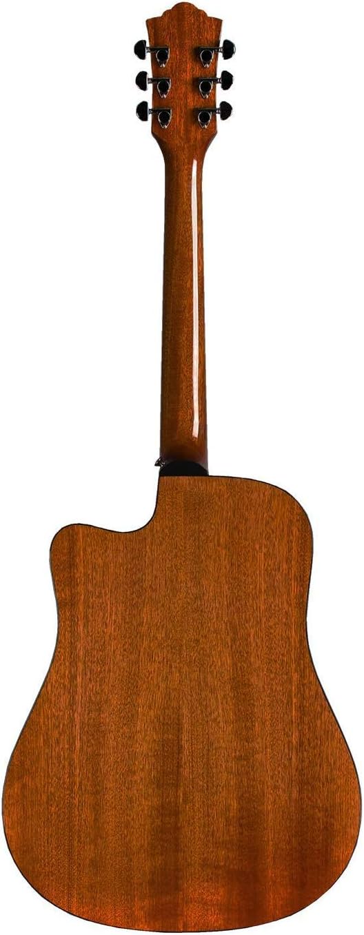 Guild Guitars D-120CE Acoustic Guitar, Natural Gloss, All Solid Woods Dreadnought, Westerly Collection, with Premium Gig Bag