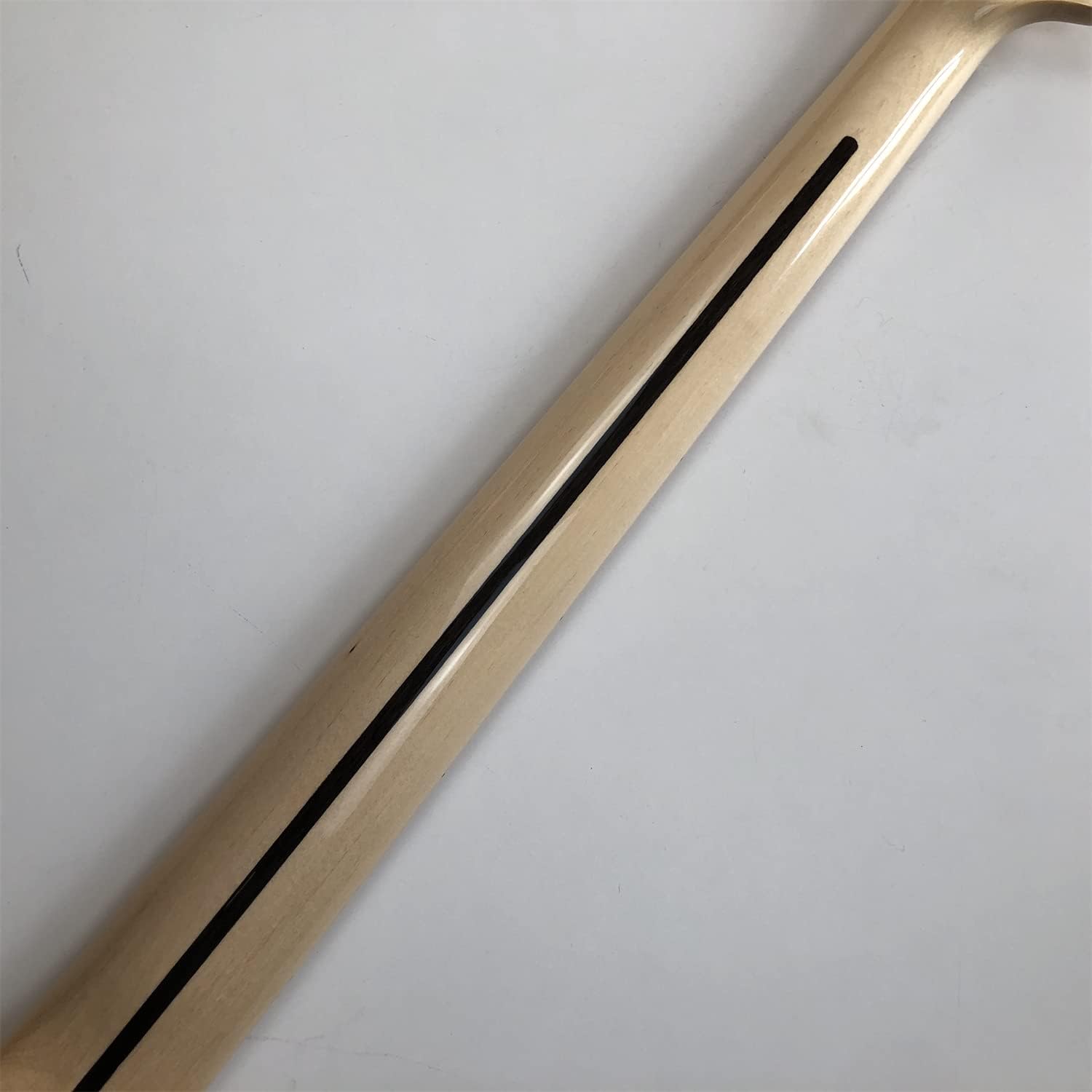 NETANCE Fretless Electric Bass Guitar Neck 20 Fret 34inch Maple Fingerboard Gloss 4String Nut 38mm