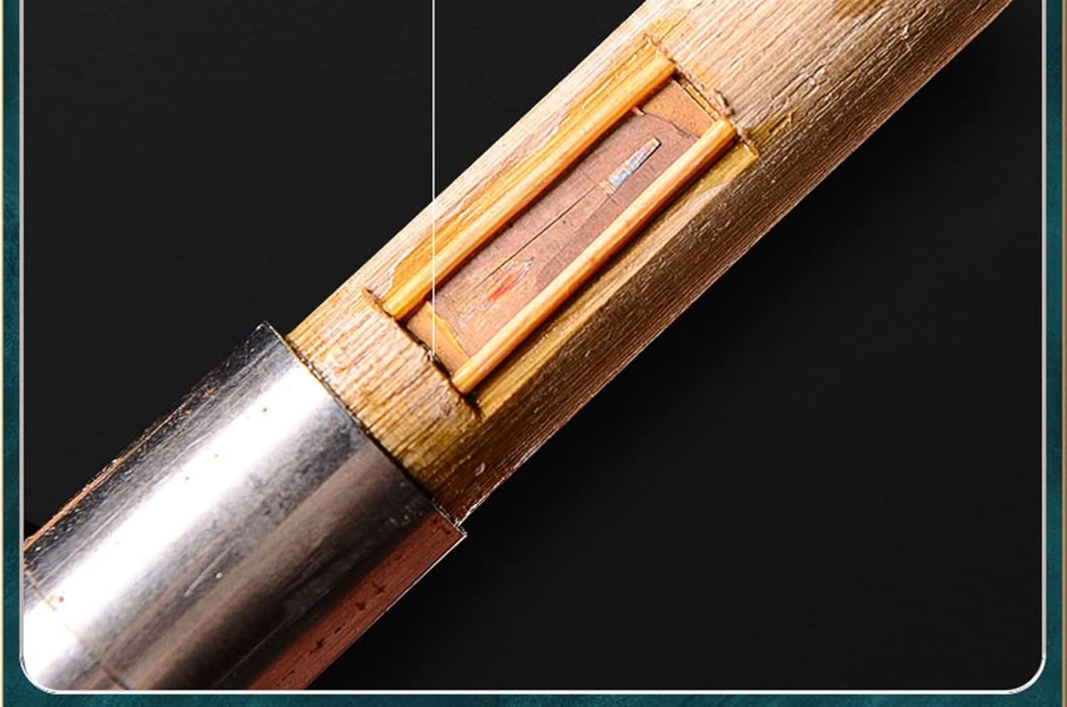 FLFL Hulusi Removable Cucurbit Flute Musical Instrument for Playing Learning Grade Test (Color : 02, Size : BB)