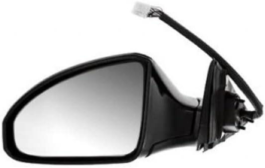 For Infiniti FX35 2003-2005 Door Mirror Driver Side | w/Memory & Rear Power View Monitor | Foldaway | Smooth Black| 1IN1320111| 196302CL21B|