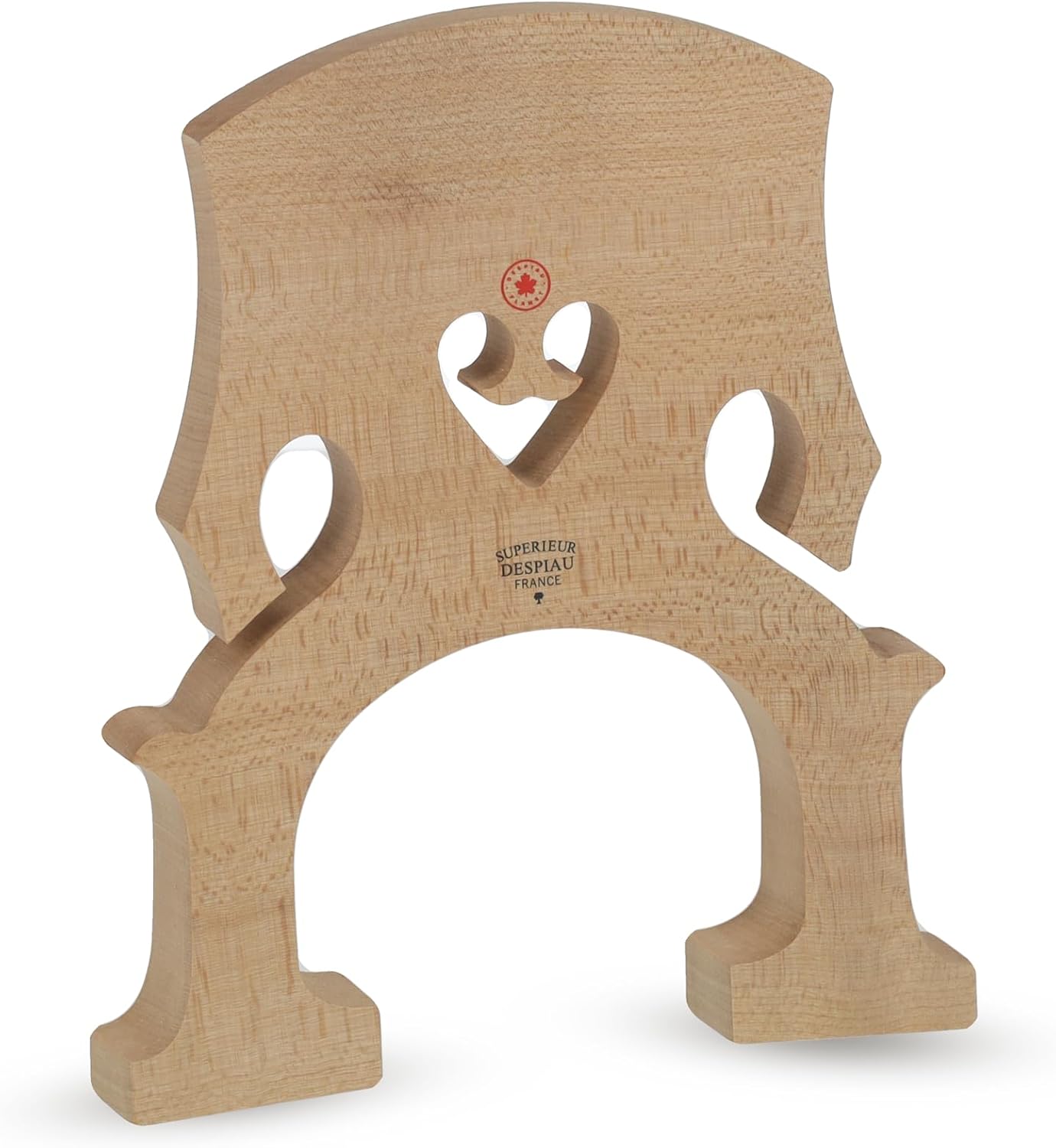 Despiau bass bridge, double bass bridge Planet C 1/2 foot width 138, with contribution to nature conservation