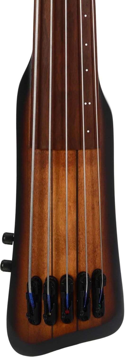Ibanez Bass Workshop UB805 5-string Electric Upright Bass - Mahogany Oil Burst
