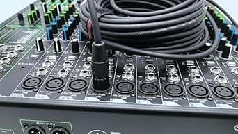 Kirlin 25ft XLR Microphone Pro Cable 5 Pack of 25' Audio Cable