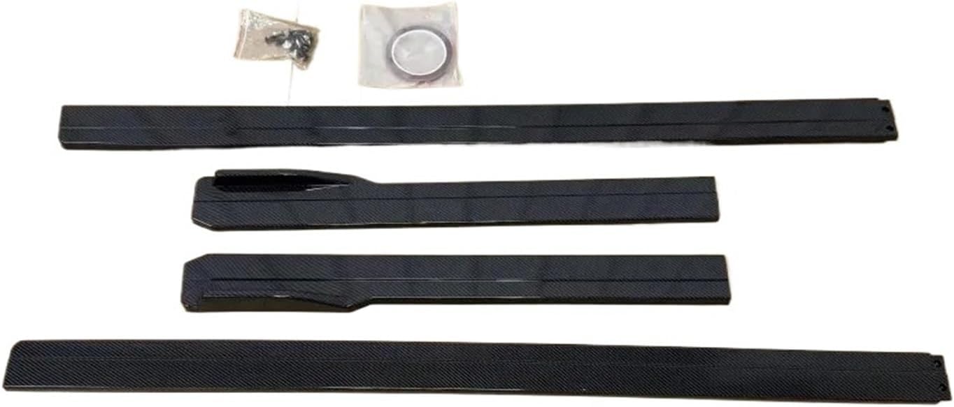 car Wide Body kit Compatible for VW Golf 7 7.5 MK7 MK7.5 R GTI GTD R-Line 2013-2019 Car Side Skirt Splitter Diffuser Winglet Side Wing Bumper Lip MAX(Carbon Look)