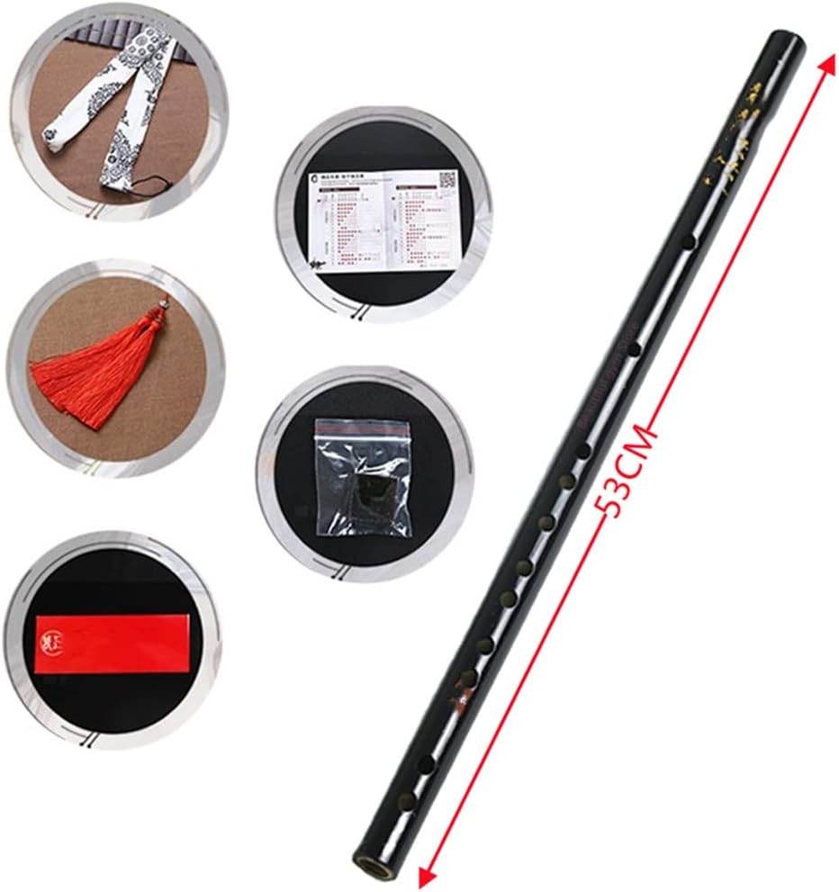 Flute Professional Woodwind Musical Instruments C Key Chinese Dizi Transversal Flauta