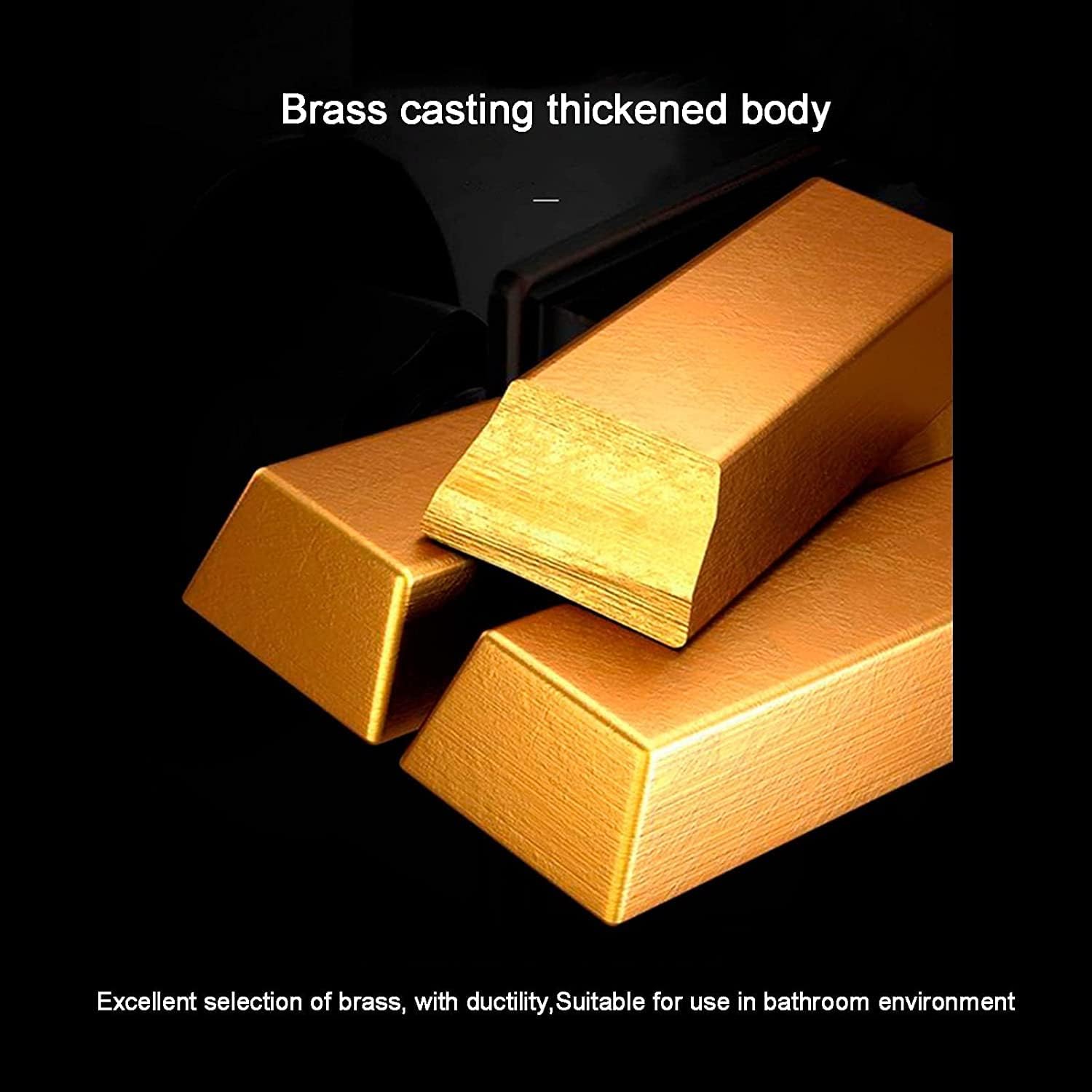 IOCCIOBB Bathroom Glass Shelf 20-Inch Glass Shelf Bathroom Storage Organizer Shelf, with 8 MM-Thick Tempered Glass Metal Bracket Wall Mount Rectangular (Color : Style1)