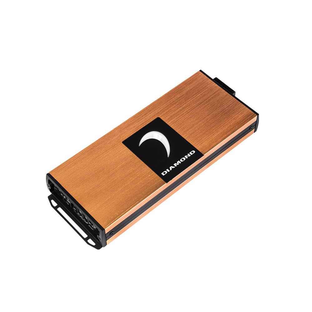 Diamond Audio MICRO5V2 – MICROV2 Series 5-Channel Full Range Class D Amplifier – Compact, High-Power, Thermal Protection