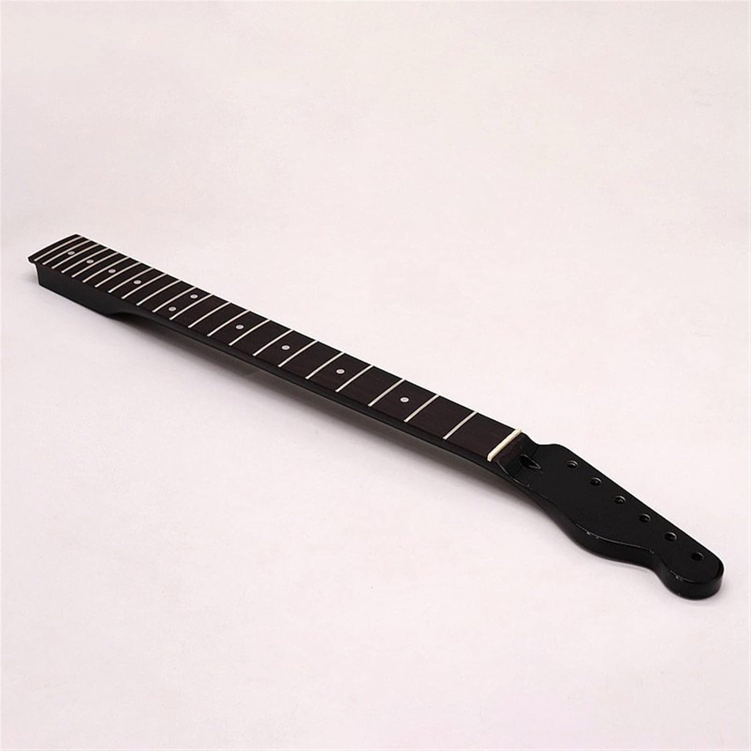 TSTS 6 String Guitar Neck Maple 22 Frets Rosewood Fingerboard for TL Guitar Neck Black Guitar ​Neck Replacement