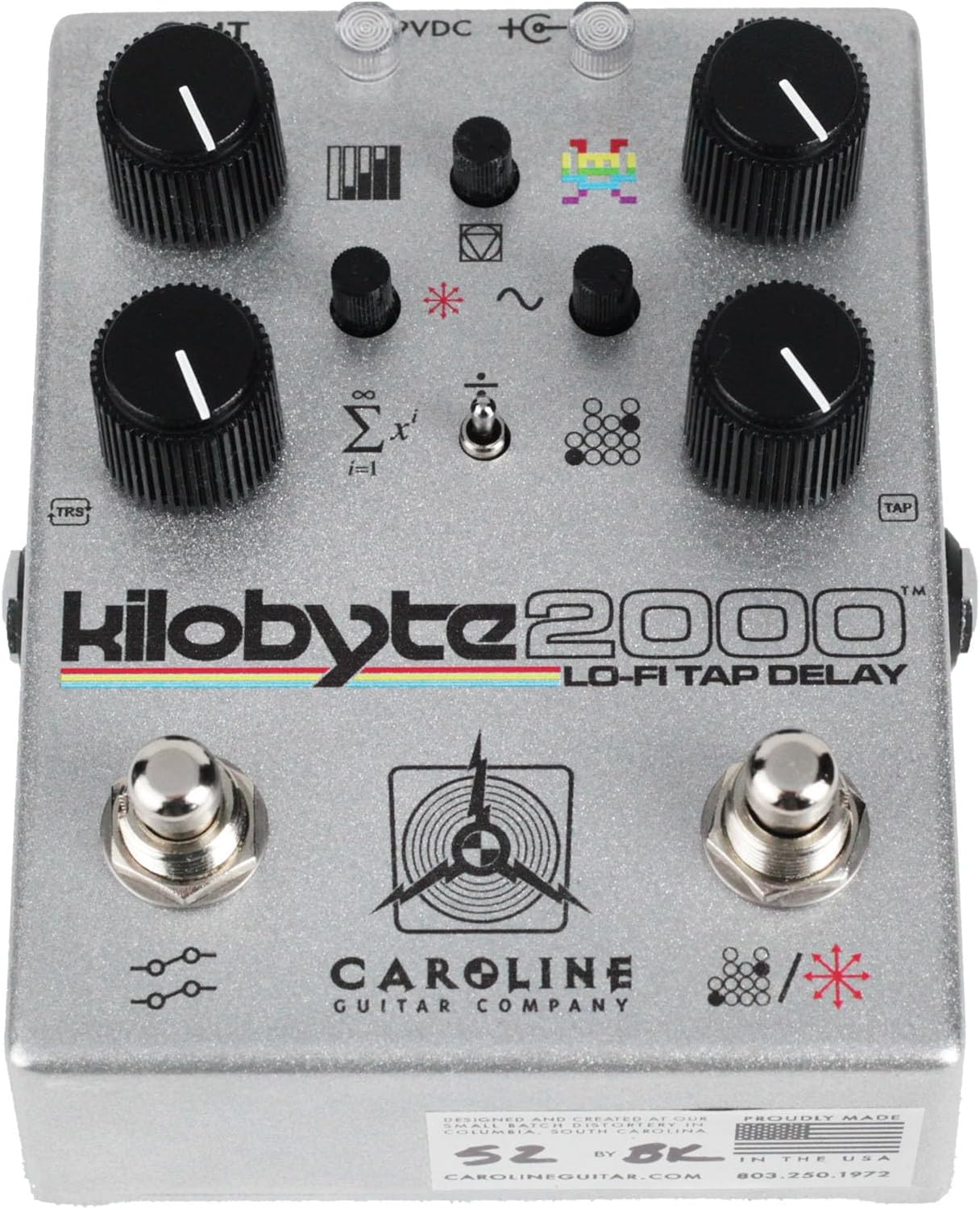 Kilobyte 2000 Lo-Fi Delay Guitar Pedal