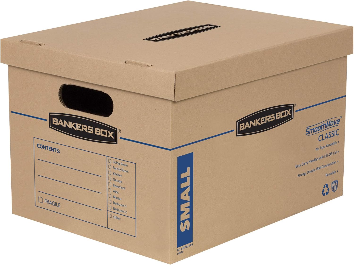 Gator Cases HardShell Wood Case For 3/4 Sized Acoustic Guitars (GWE-ACOU-3/4) and Snark SN5X Clip-On Tuner for Guitar, Bass & Violin (Current Model)