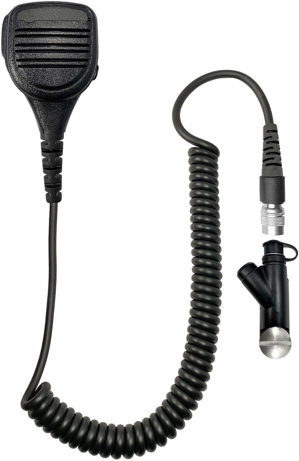 Comm Gear Supply Loud Speaker Hand Mic- Compatible w/Harris XG-100/P, XL-185/P/Pi, XL-200/P/Pi & More