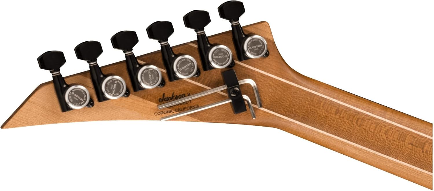 Jackson American Series Virtuoso Electric Guitar - Satin Shell Pink