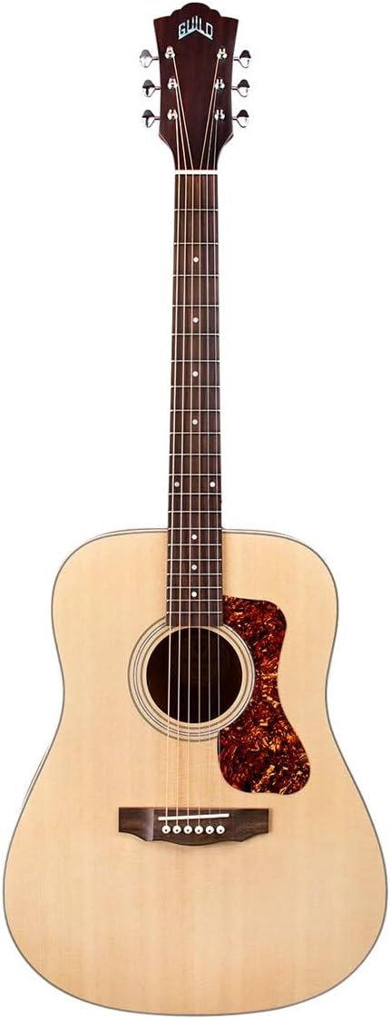 Guild Guitars D-240E Limited Acoustic Guitar, in Natural, Dreadnought Solid Top, Westerly Collection