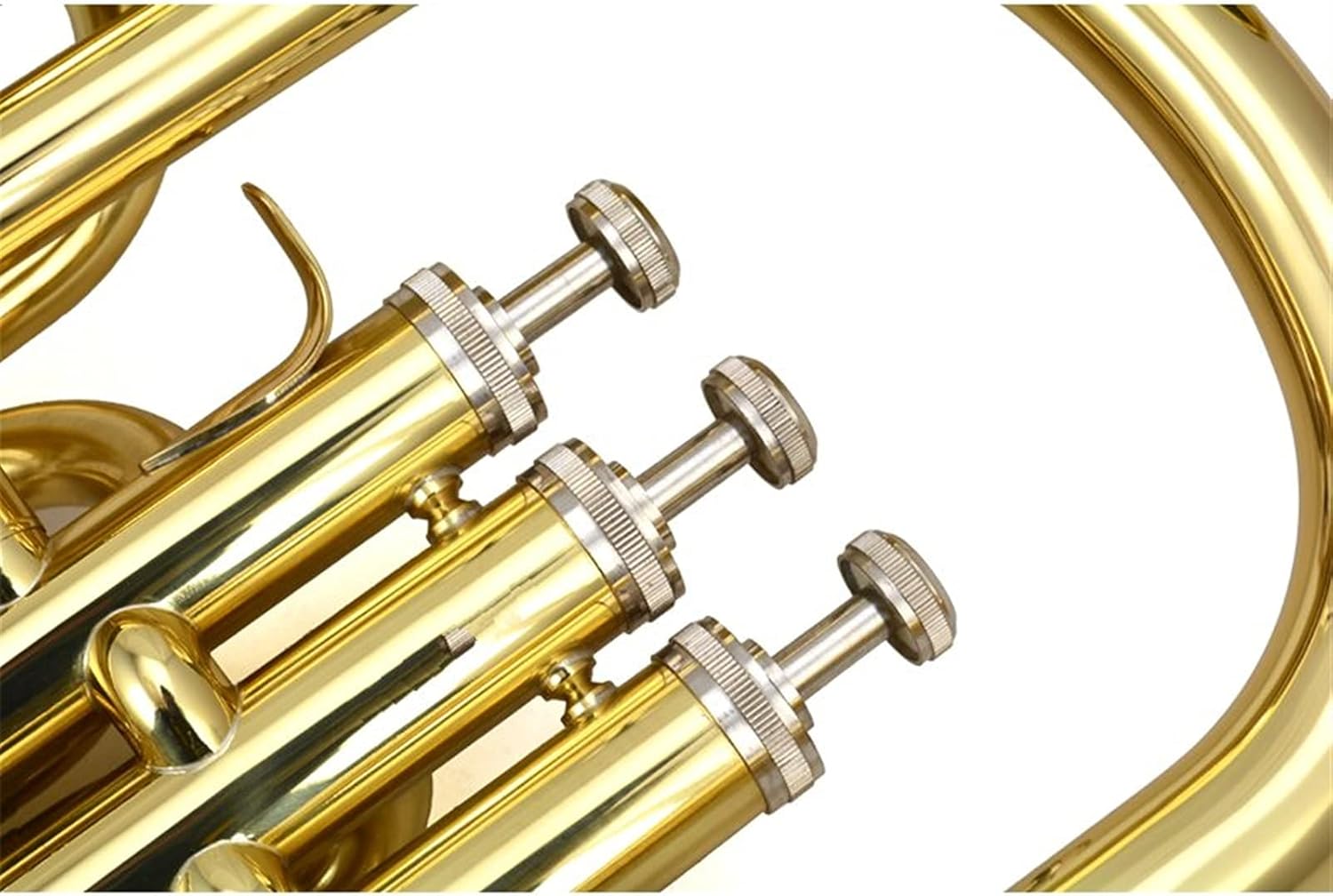Mid-bass Instrument B Flat Three-Key Trumpet Tambourine Brass Instrument Student Euphonium