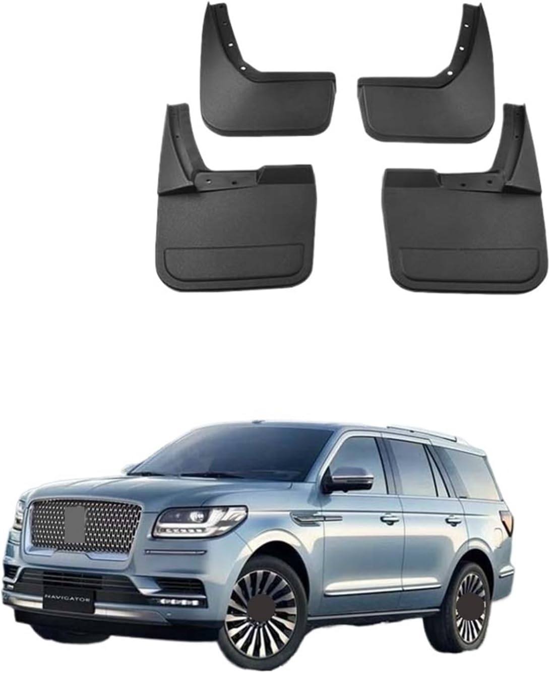 Mudflaps Compatible for Lincoln Navigator U554 MUDGUARDS Splash MUD Flap Guard FENDERS Mudguard CAR Accessories AUTO STYLINE Front Rear