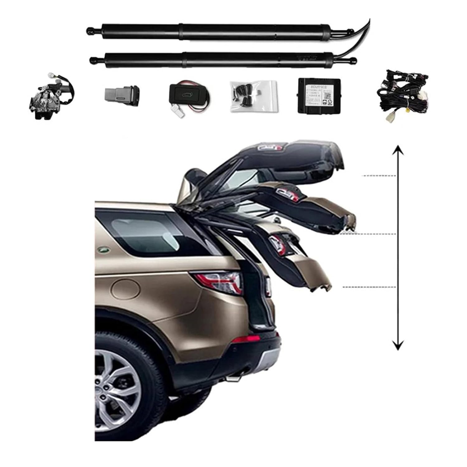 Car Electronics Tailgate Smart Electric Accessories Tail Gate Lift Compatible with Dong Feng Forthing T5 2018-2022 Trunk Spring Foot Sensor(with Kick Senor)